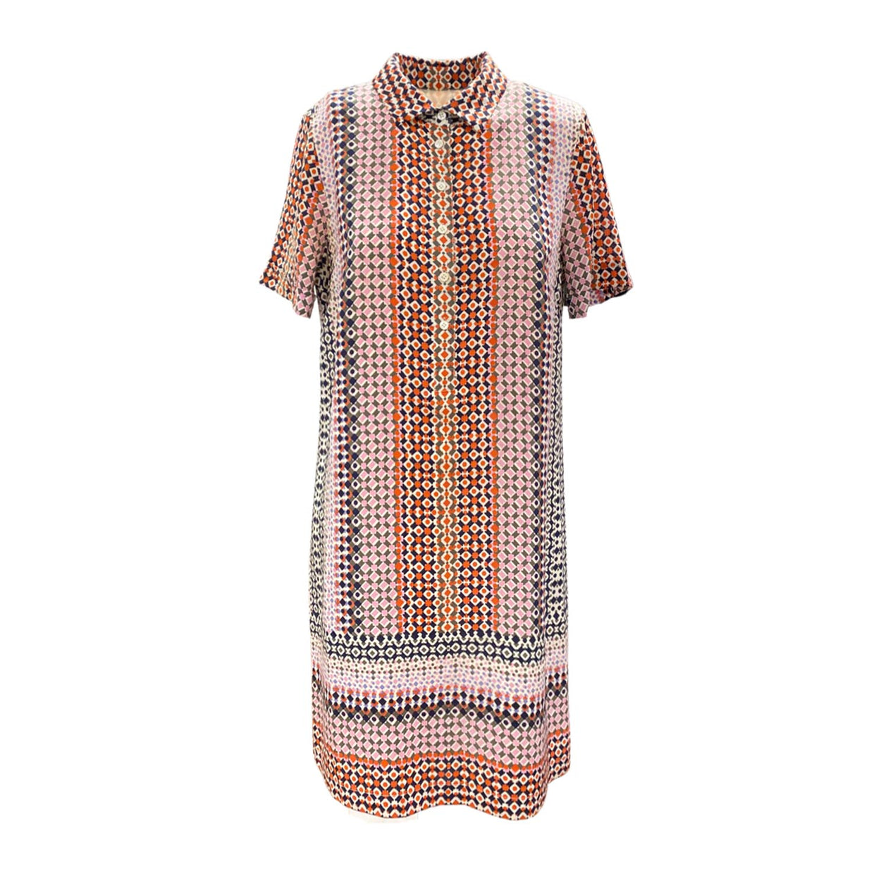 j crew silk dress J.CREW multicolour print silk dress – Loop Generation