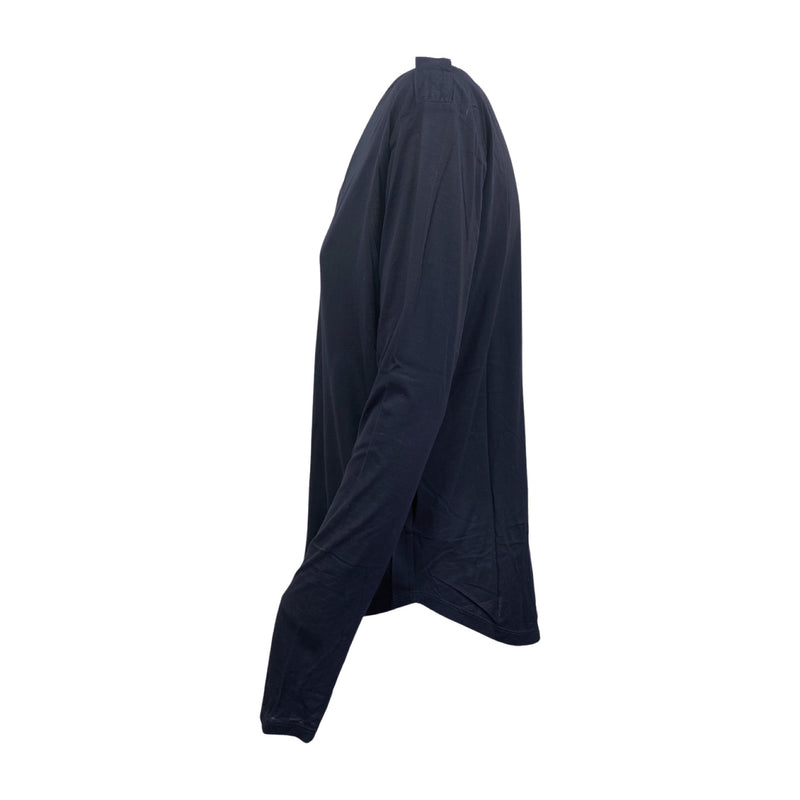 pre-owned JAMES PERSE navy blouse