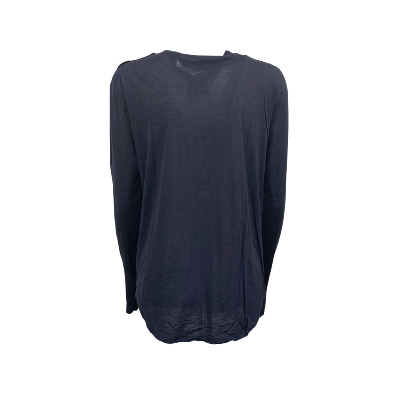 second-hand JAMES PERSE navy blouse