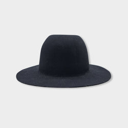 pre-owned JUUN J black felt hat