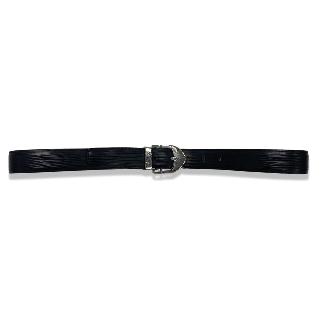 LOUIS VUITTON black leather belt – Loop Generation