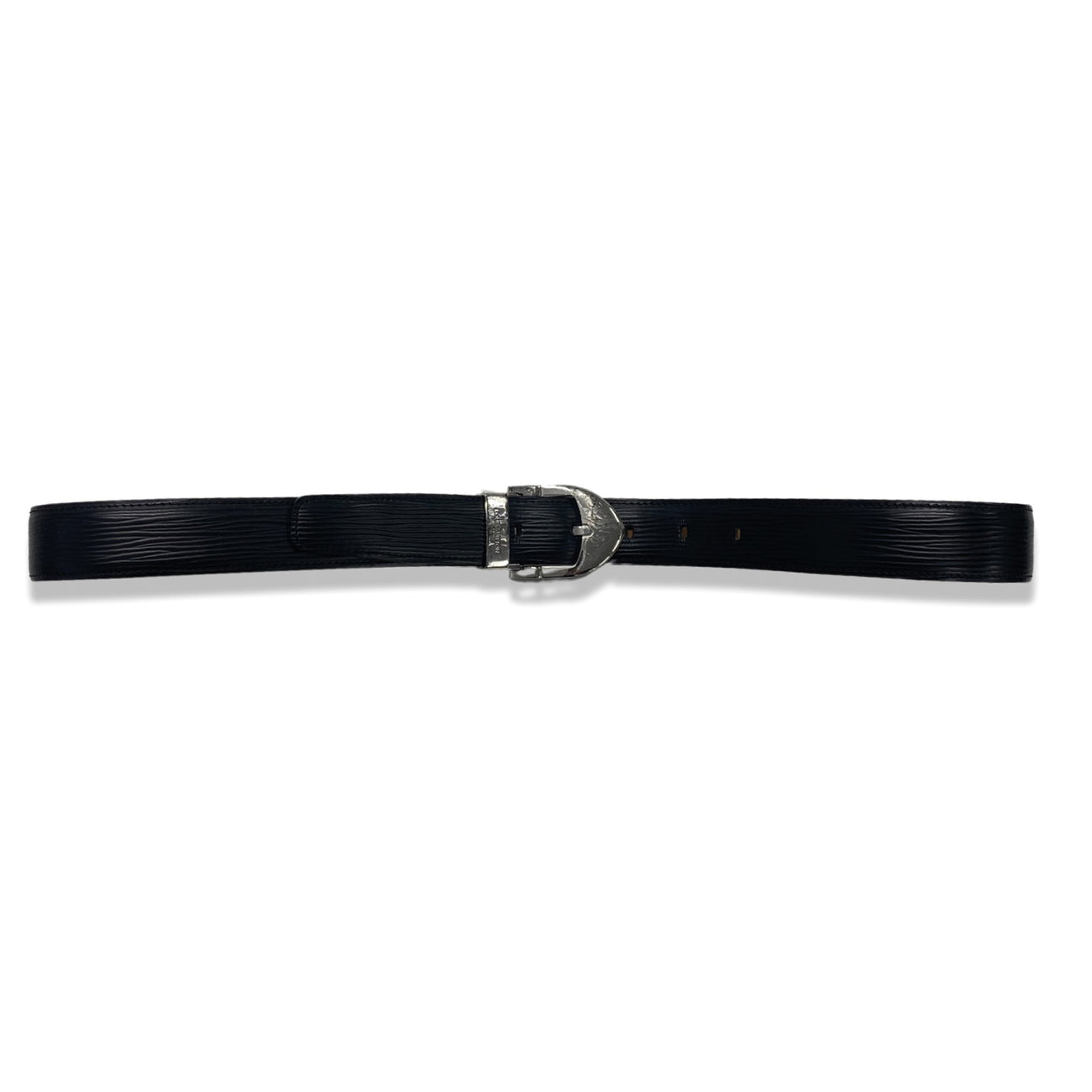 Louis Vuitton Black Leather Women's Belt
