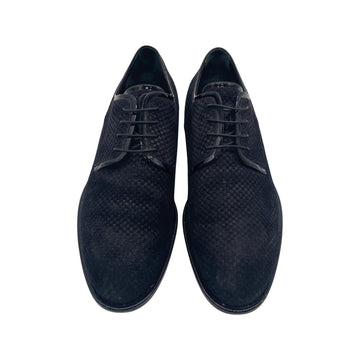 LOUIS VUITTON black suede lace-up loafers – Loop Generation