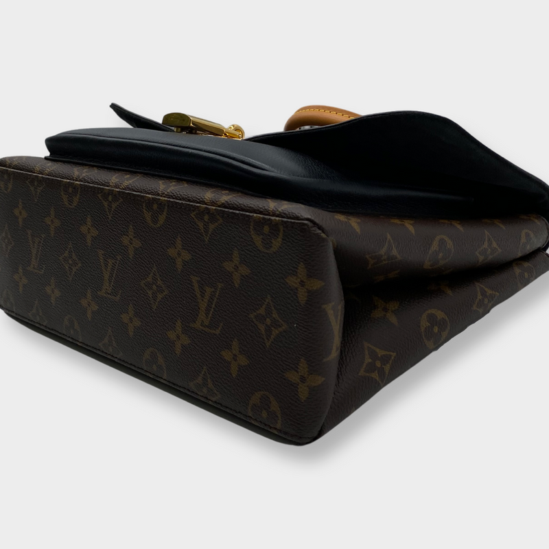 LOUIS VUITTON brown mongram 'marignan' handbag