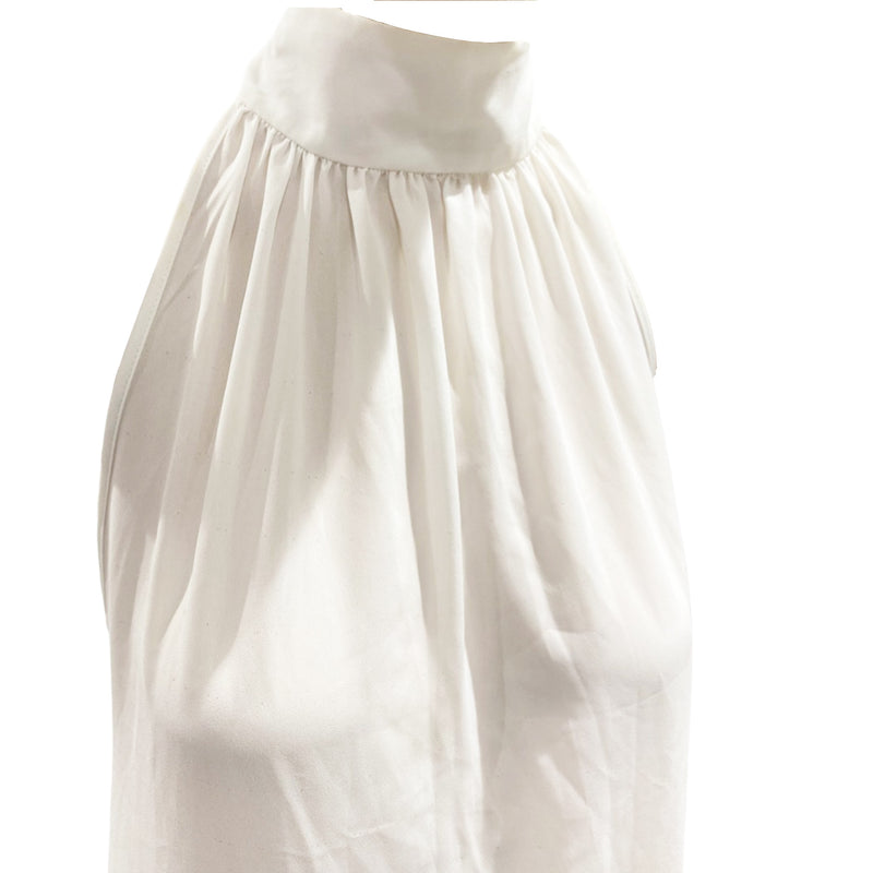 second-hand Lenny Niemeyer white floral print maxi dress | Size XS