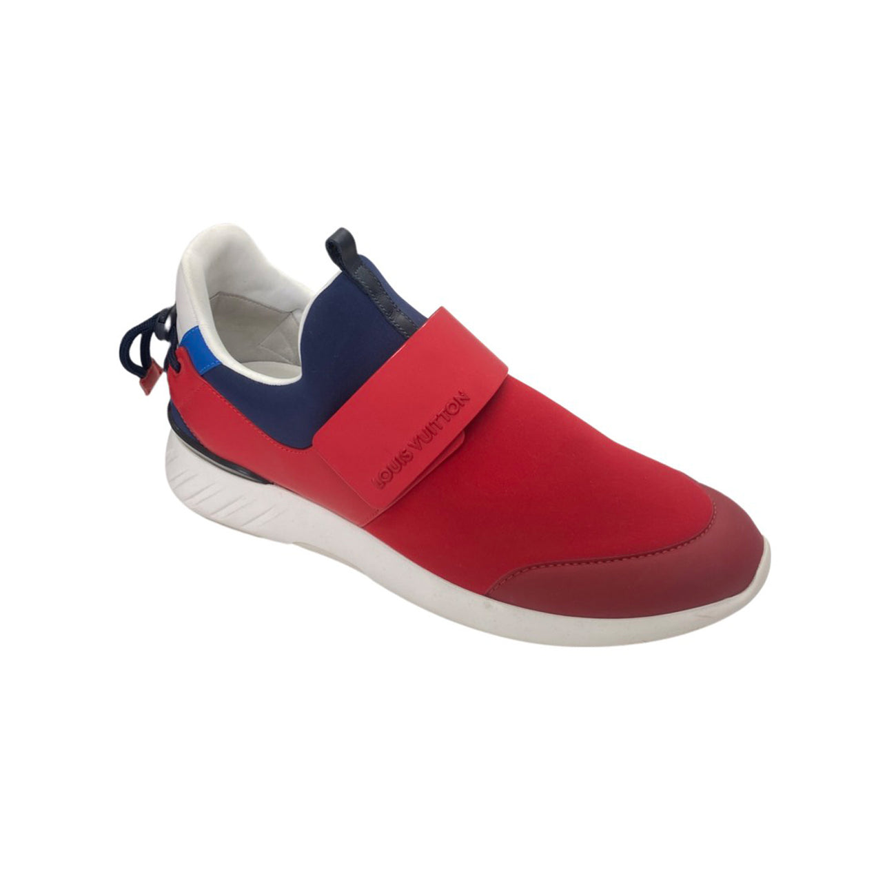 LOUIS VUITTON America's Cup red and navy trainers – Loop Generation