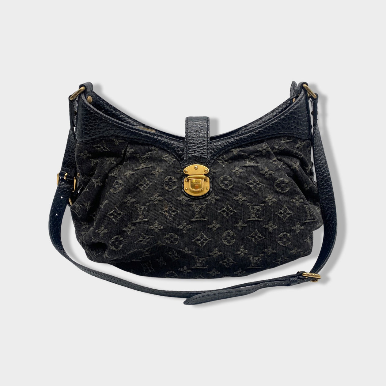 PRELOVED Louis Vuitton Monogram Double V Satchel Shoulder Bag