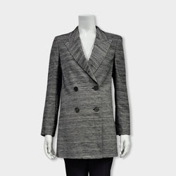 pre-owned MCQ grey wool jacket
