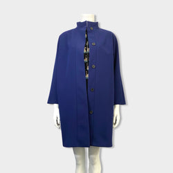 pre-owned MAISON MARGIELA navy coat