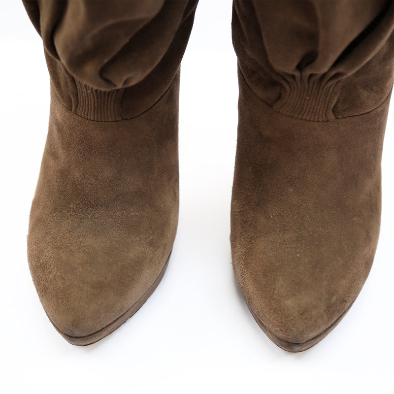 Prada Suade Boots