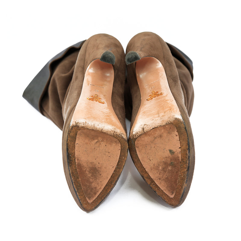 Prada Suade Boots