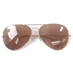 Ray Ban gold aviator sunglasses