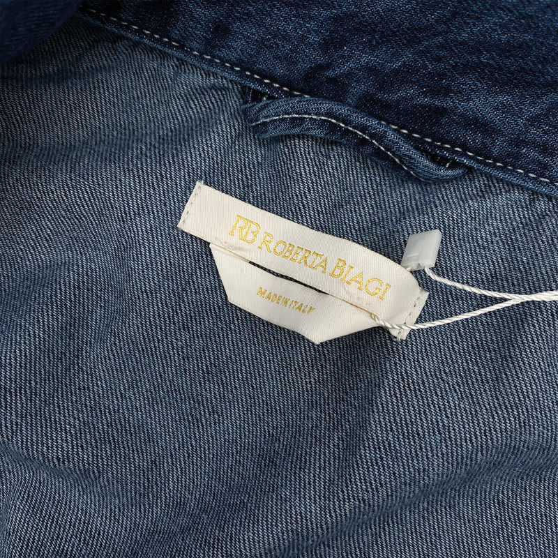ROBERTA BIAGI blue denim jacket