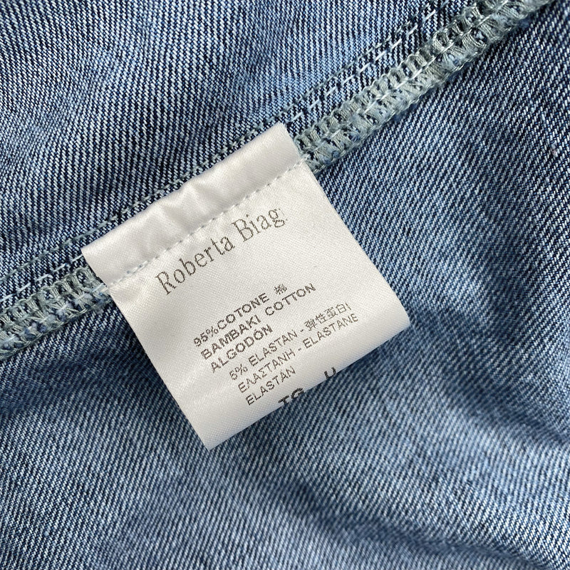 ROBERTA BIAGI blue denim jacket