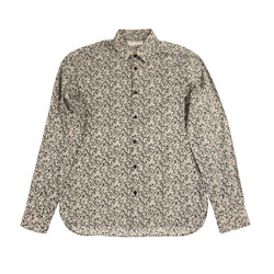 pre-owned SAINT LAURENT floral print shirt | Size M