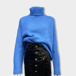 pre-owned SAMSOE SAMSOE blue wool jumper