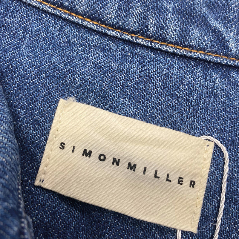 SIMON MILLER blue denim shirt