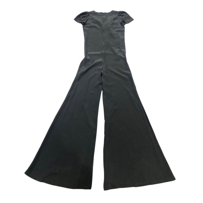 pre-loved STELLA MCCARTNEY grey silk jumpsuit | Size M