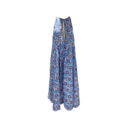 pre-loved Suno blue floral print cotton dress | Size US6