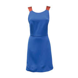 pre-loved TARA JARMON Reno blue dress
