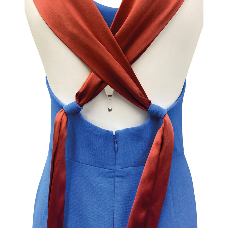 second-hand TARA JARMON Reno blue dress