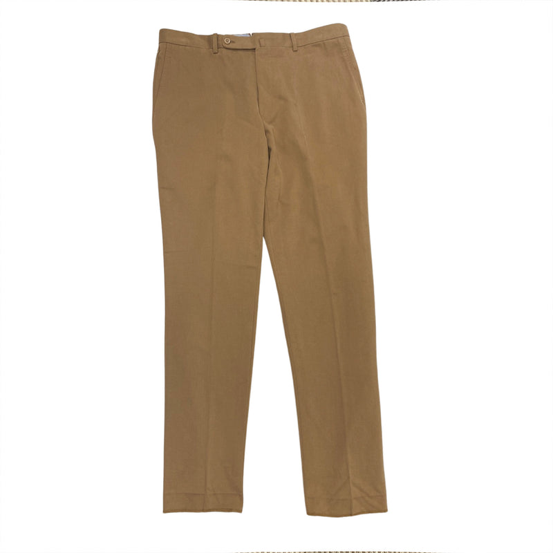 THE ARMOURY camel cotton set of jacket and trousers