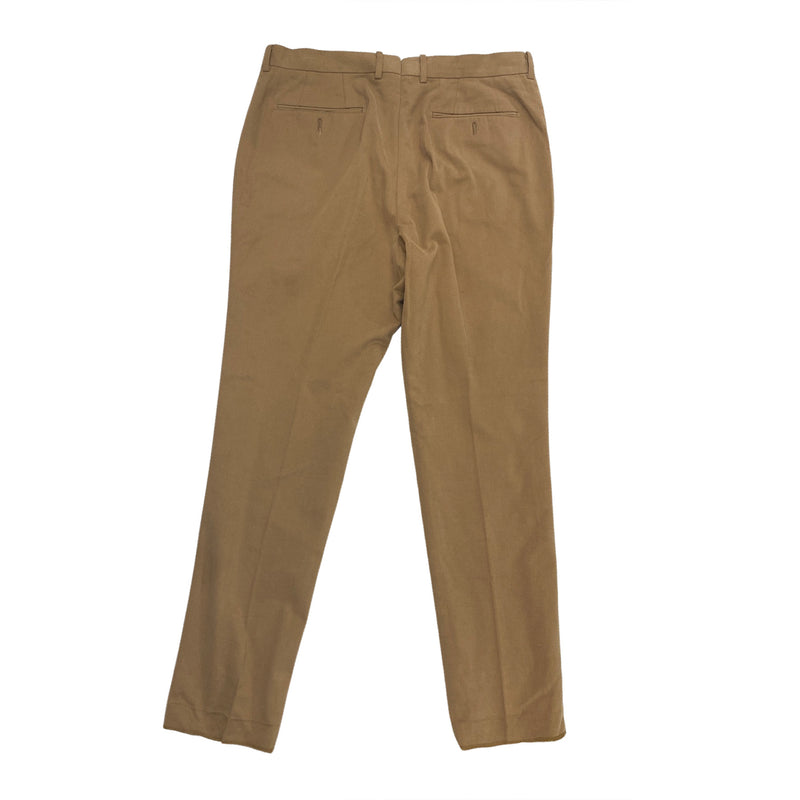 THE ARMOURY camel cotton set of jacket and trousers