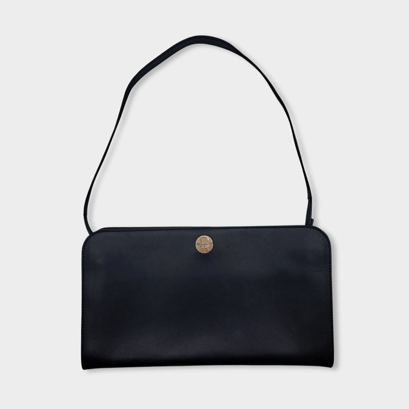 pre-owned THE ROW black leather handbag