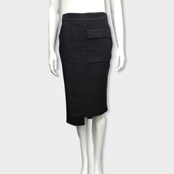 pre-owned TOM FORD black skirt