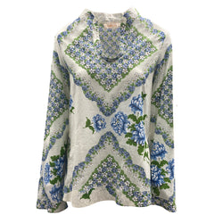 pre-loved TORY BIRCH multicolour floral cotton blouse
