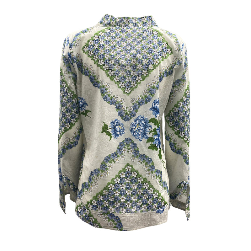 TORY BURCH multicolour floral cotton blouse