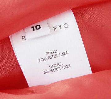 Rejina Pyo women's coral polyester sleeved elise dress – Loop Generation