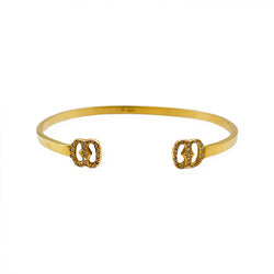 pre-owned UNSIGNED gold bracelet with diamonds