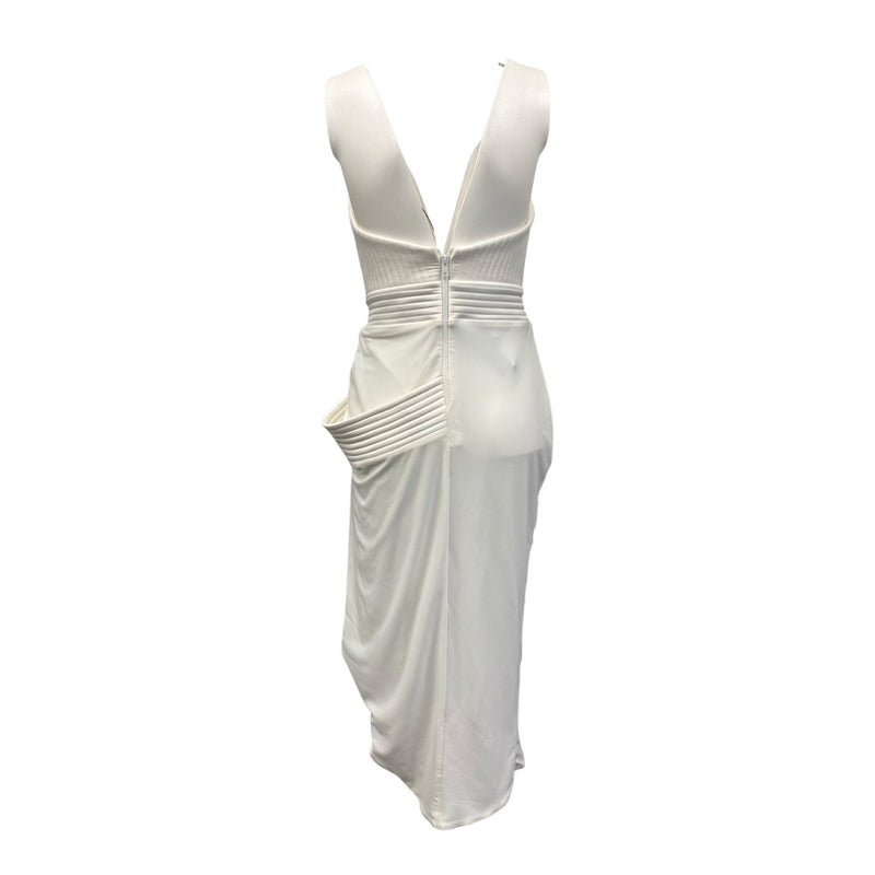 second-hand ZHIVAGO white strapless dress