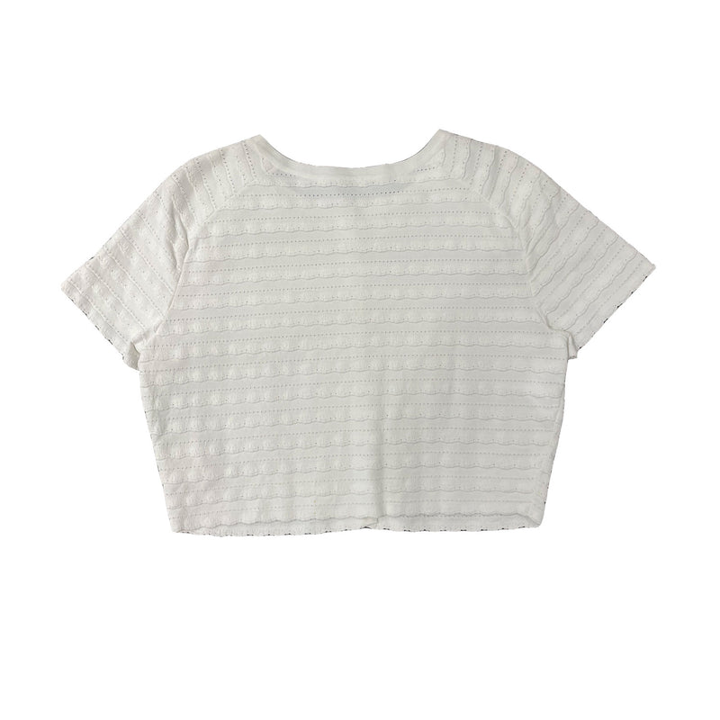 pre-owned Alaia white top | Size FR40