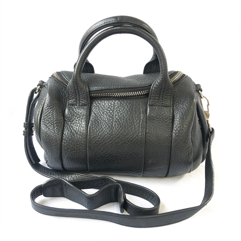 Alexander Wang Rockie black handbag  loop generation