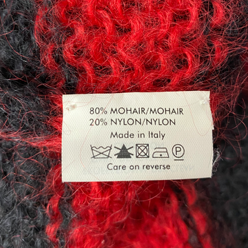 ALEXANDER MCQUEEN striped mohair knit dress – Loop Generation