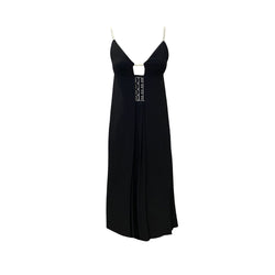 second-hand Alexander Wang mid-length pleated black dress