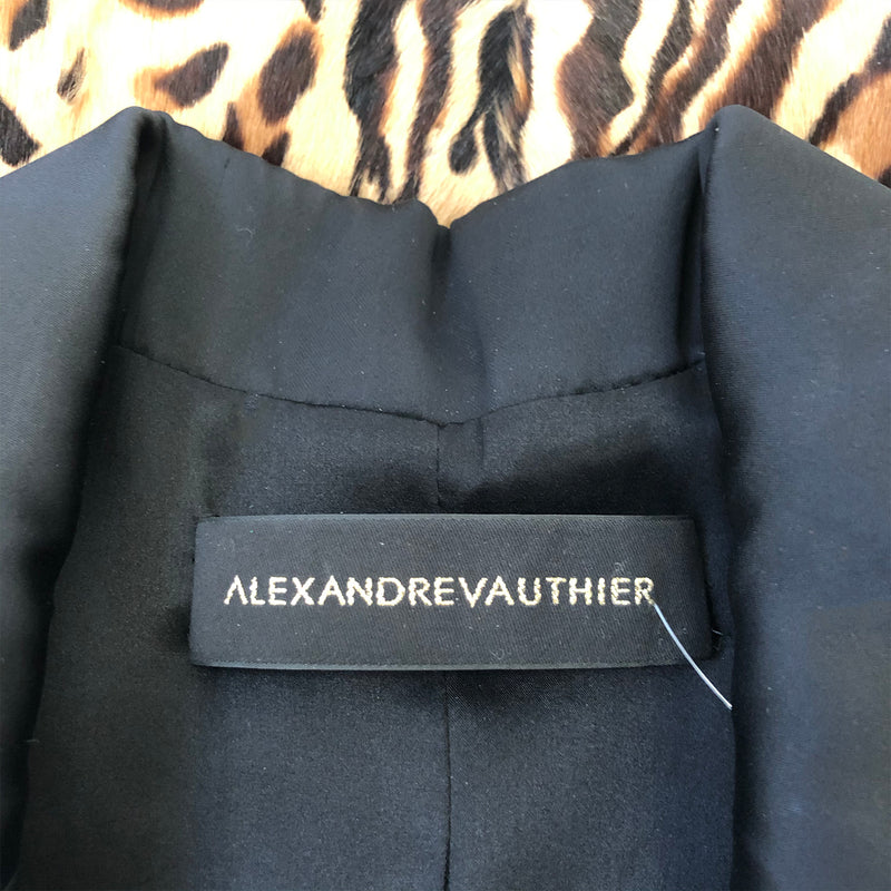 Alexandre Vauthier leopard print jacket