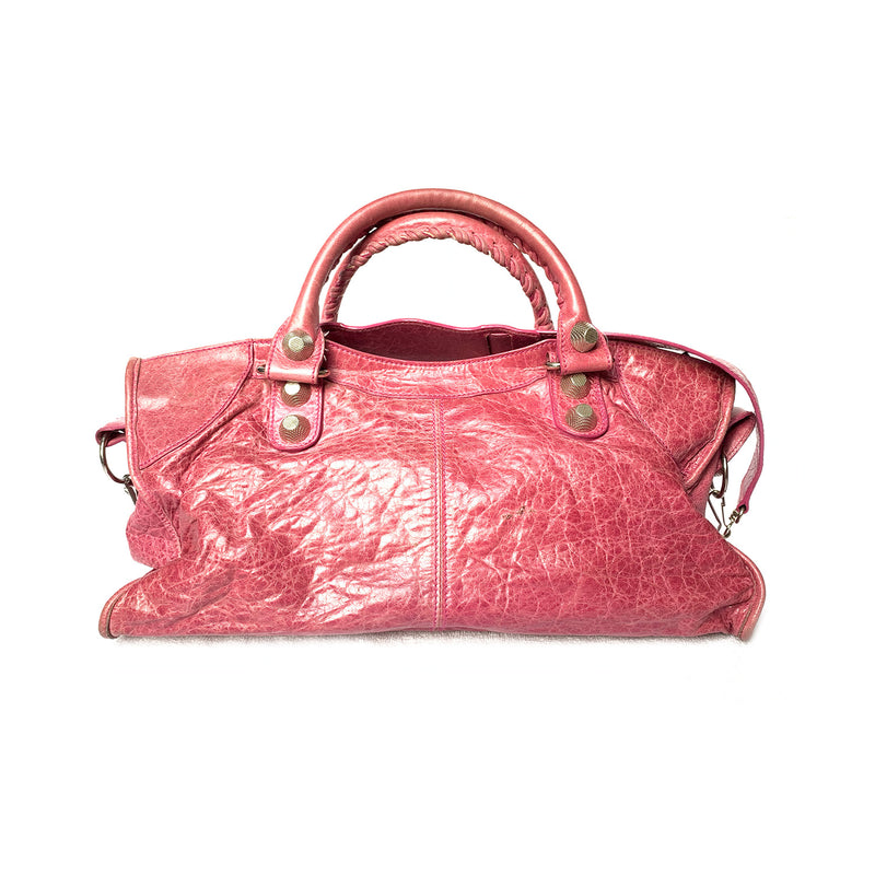 BALENCIAGA pink City bag