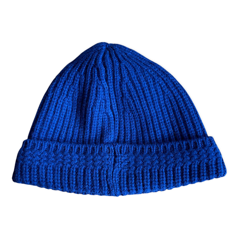 Belstaff navy blue wool hat