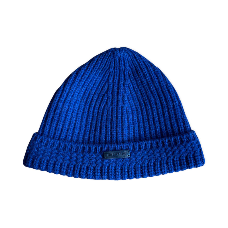 Belstaff navy blue wool hat