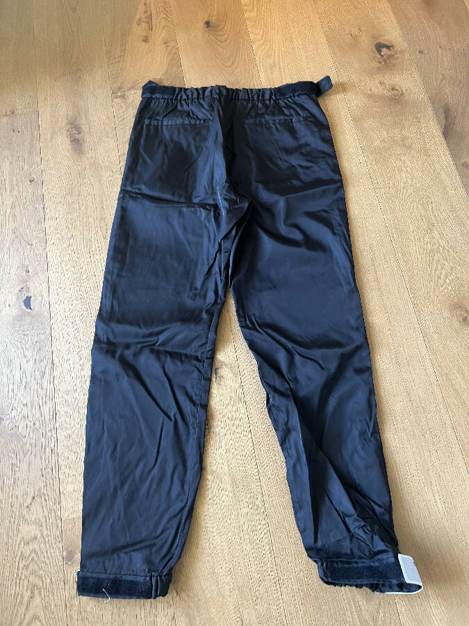 Prada women's black nylon joggers