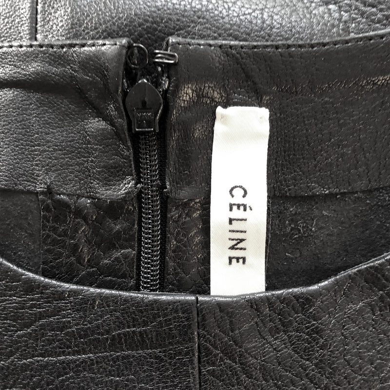 CÉLINE leather dress