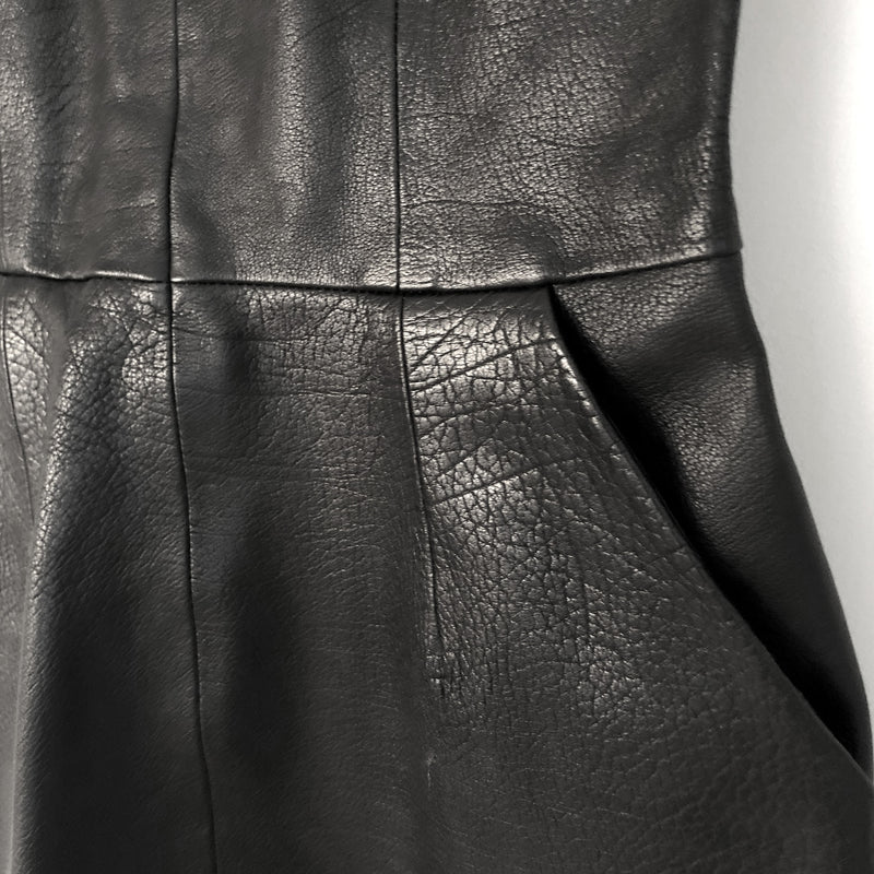 CÉLINE leather dress