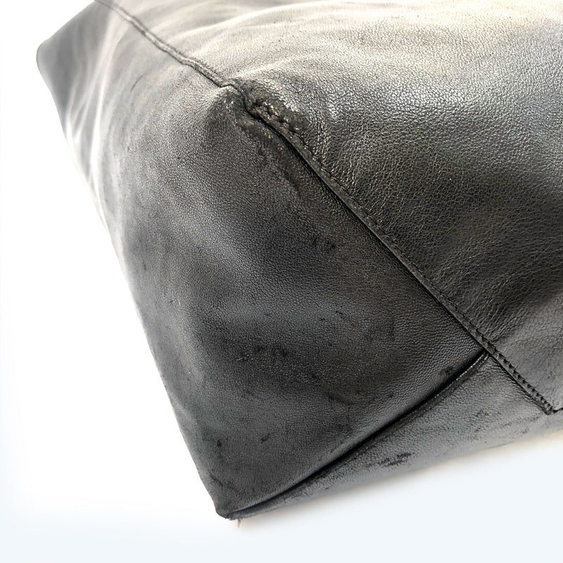 CÉLINE black leather tote