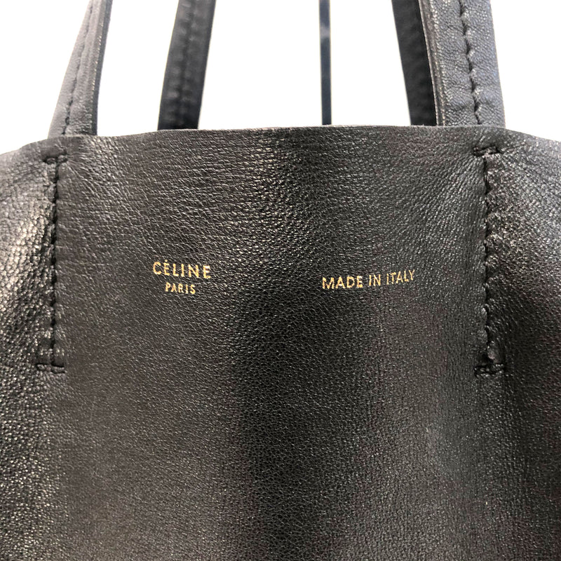 CÉLINE black leather tote