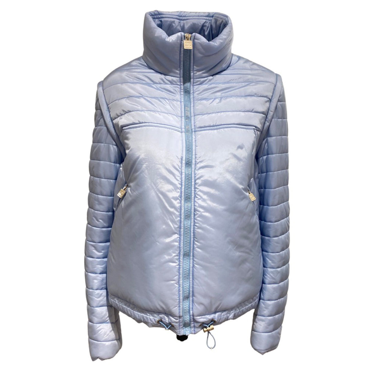 CHANEL blue puffer ski jacket – Loop Generation
