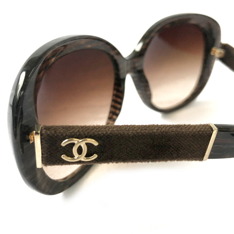 Chanel brown sunglasses