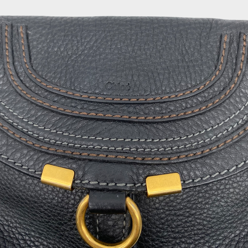 pre-worn chloe leather handbag